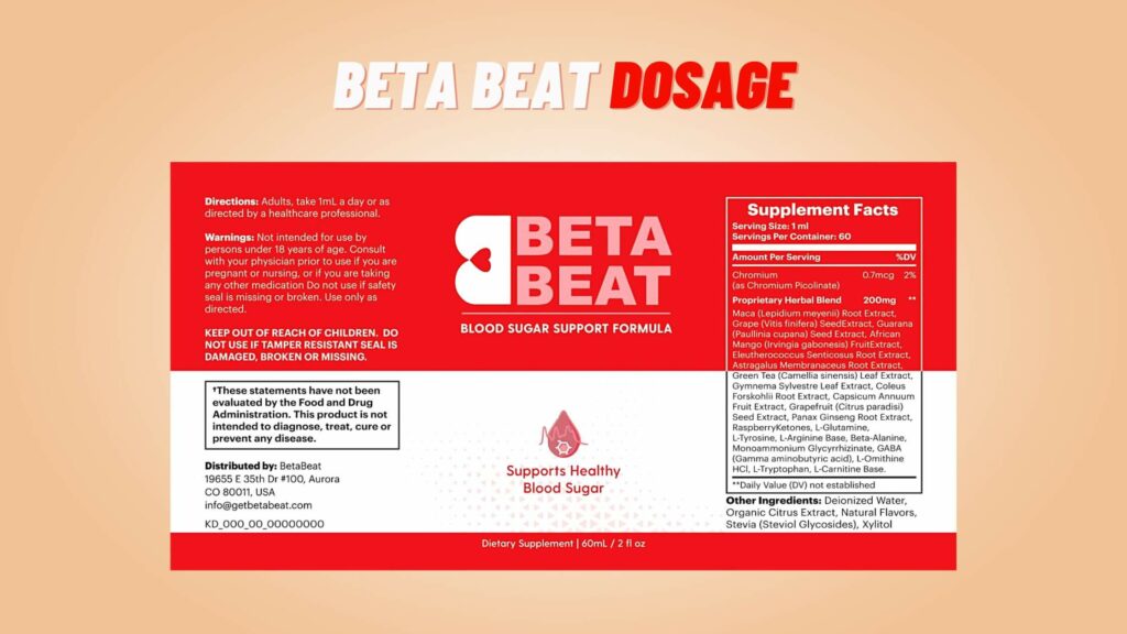 Beta Beat Dosering