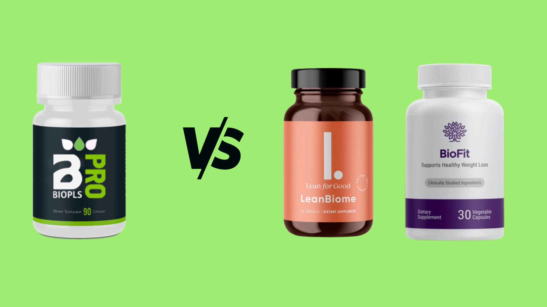 BioPls Slim Pro vs other supplements 