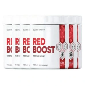 6 bottles of red boost