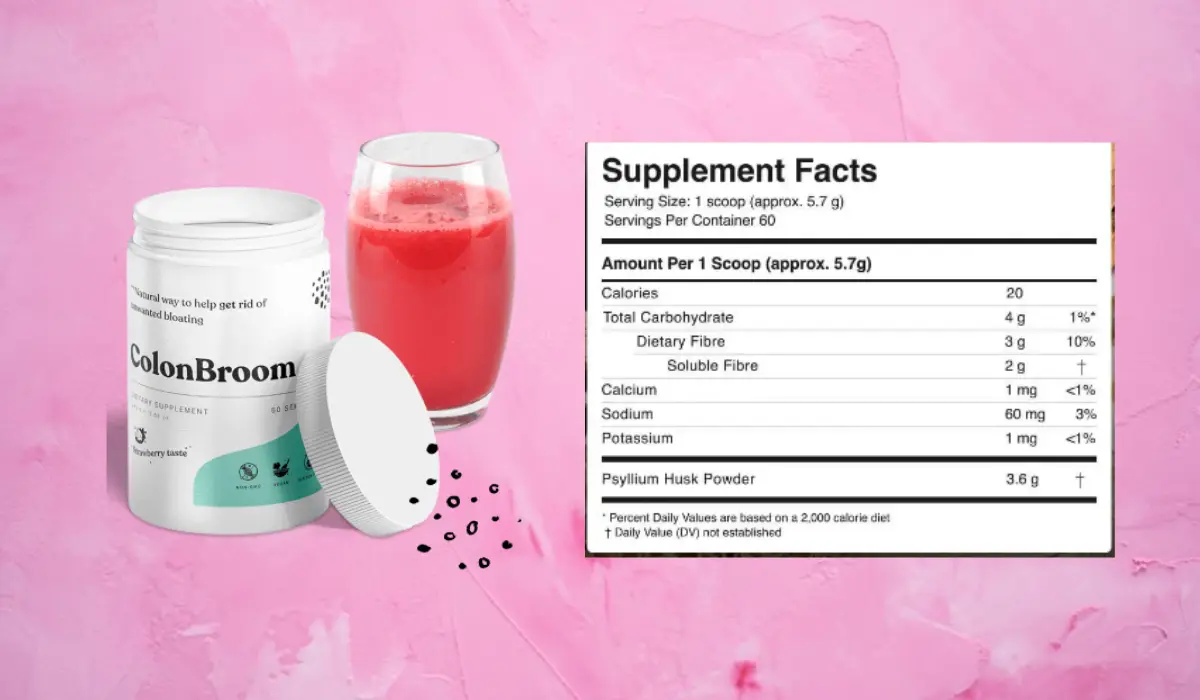 ColonBroom Supplement Facts
