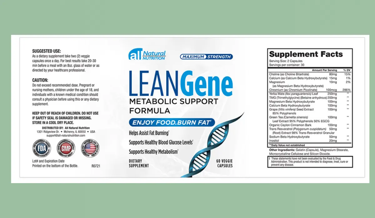 Lean gene supplement