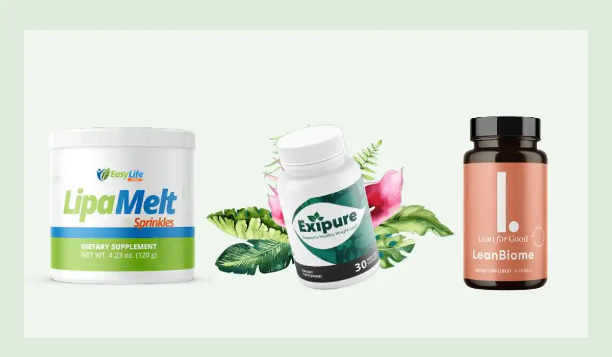 LipaMelt strössel, Exipure och LeanBiome