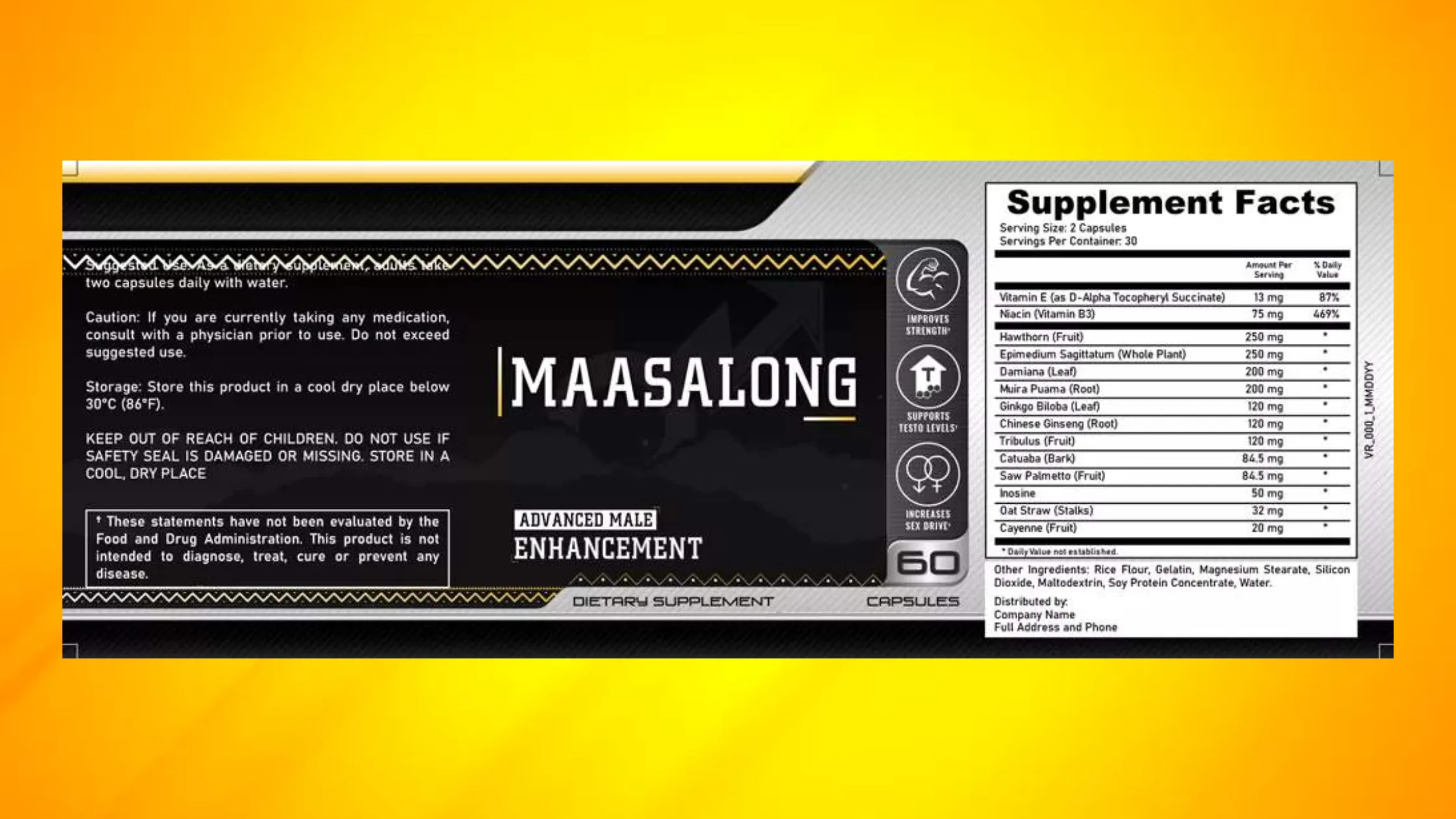  Maasalong Label