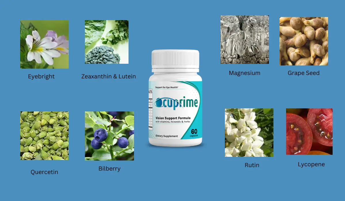 Ocuprime Ingredients