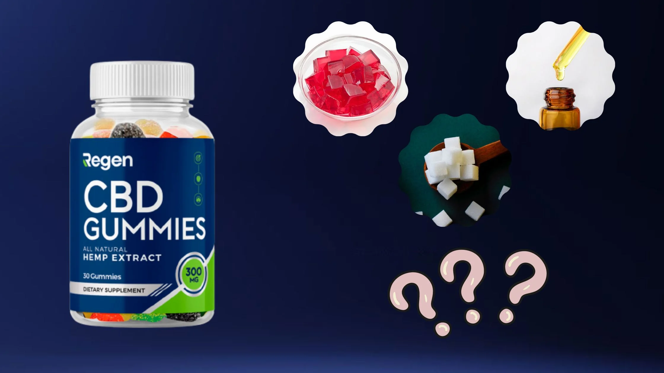 Regen CBD Gummies Ingredients