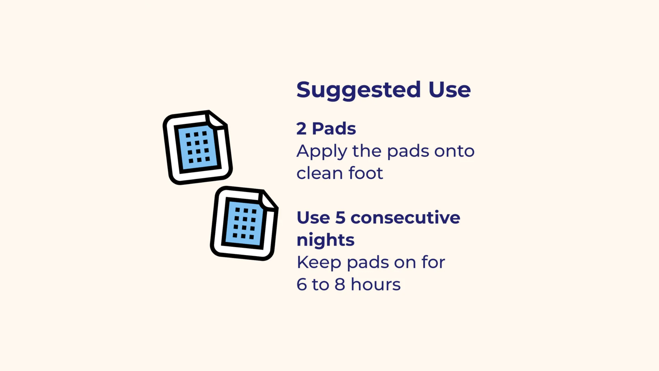 Xitox Footpads Apply Format