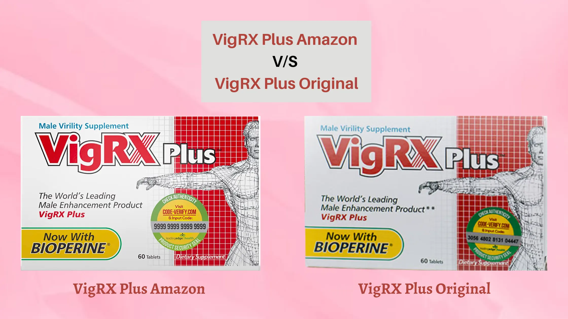 Amazon VigRX Plus And Original VigRX Plus