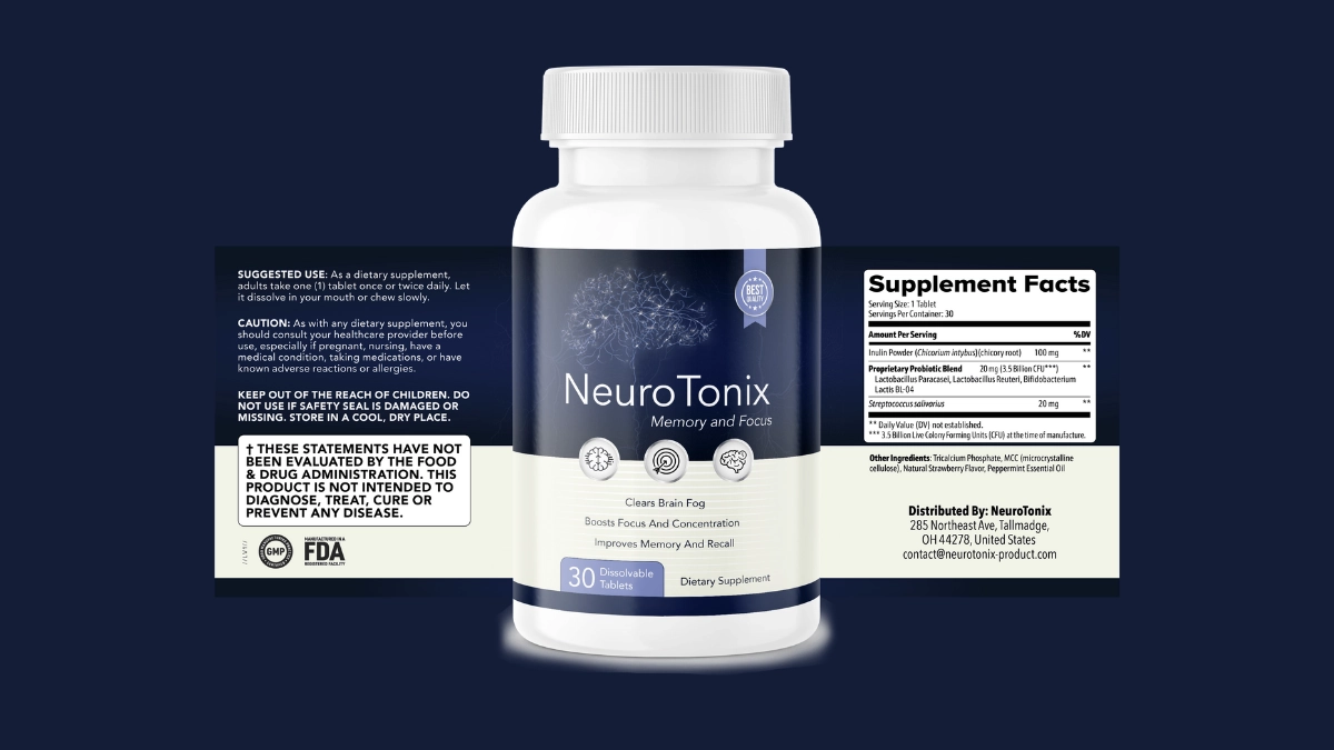 NeuroTonix Dosage