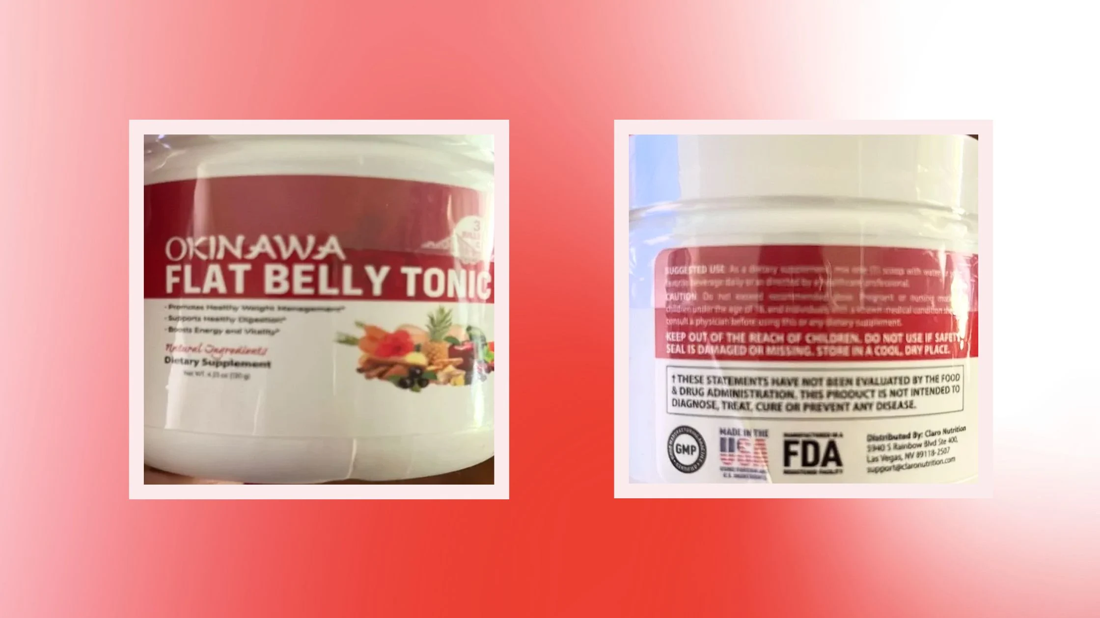 Okinawa Flat Belly Tonic Bottle
