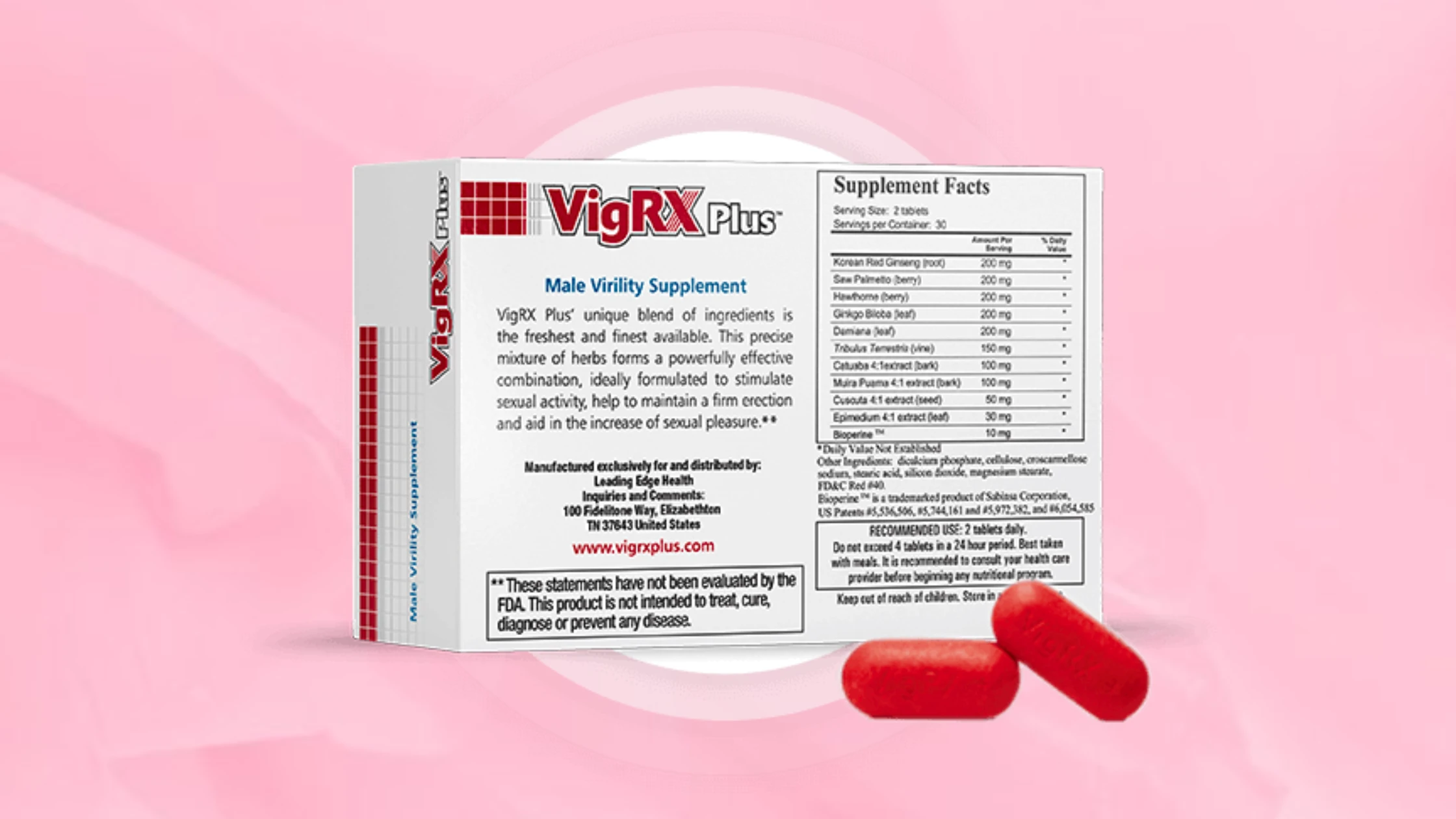 VigRX Plus Label