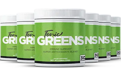 tonic greens 6 bottles