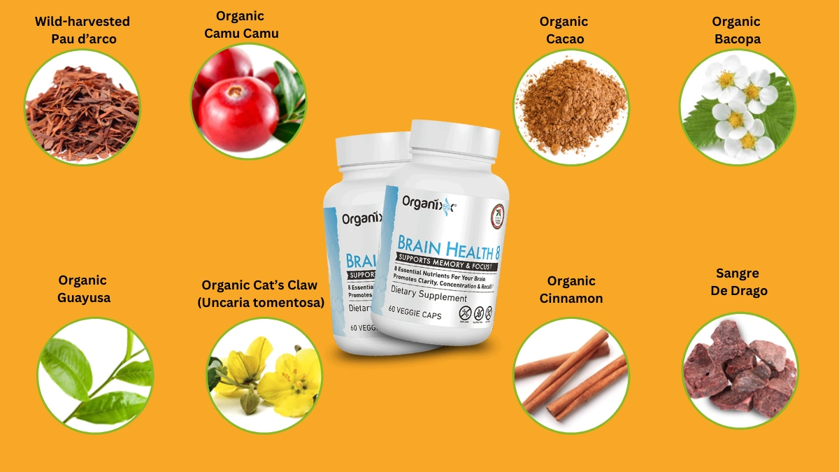 Brain Health 8 Ingredients