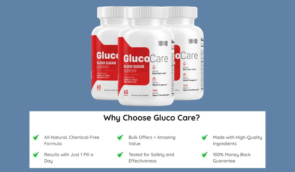 Gluco Care Benefits