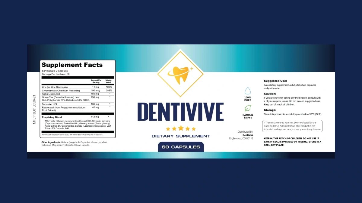 DentiVive supplement Facts