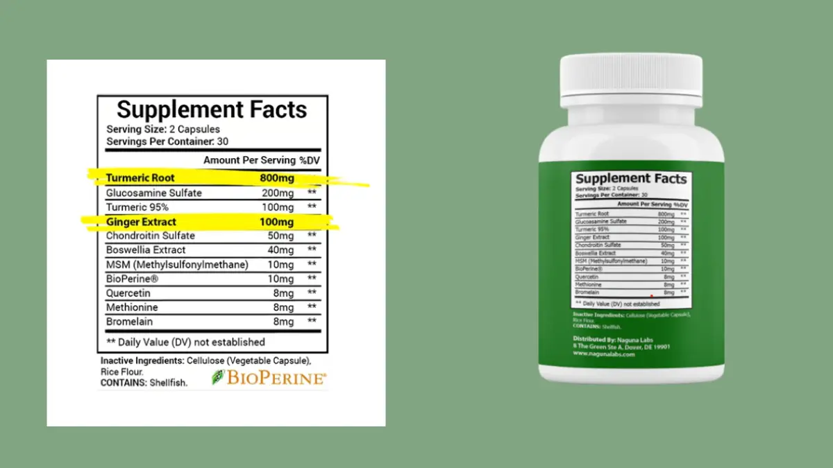 Joint Guard 360 supplement Facts