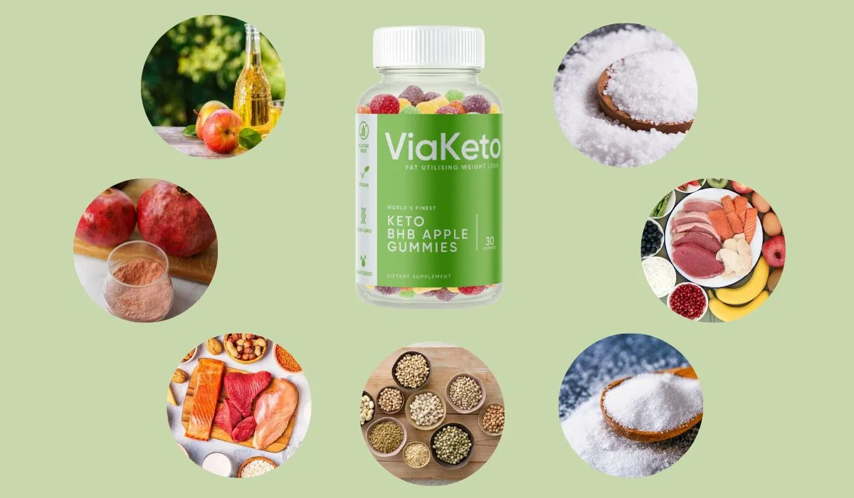 Viaketo Keto BHB Apple Gummies Ingredients