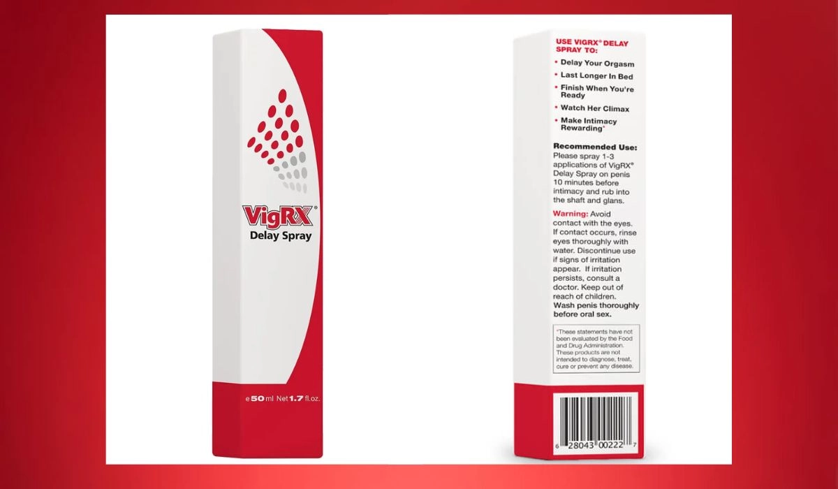 VigRX Delay Spray Supplement Facts