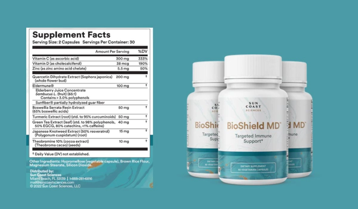 BioShield MD Supplement Facts