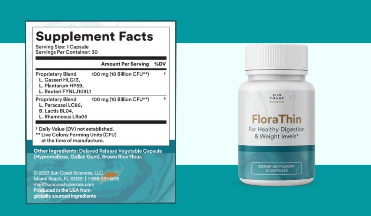 FloraThin Supplement Facts