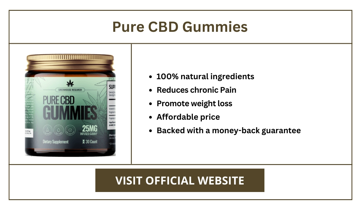 Pure CBD Gummies Formula