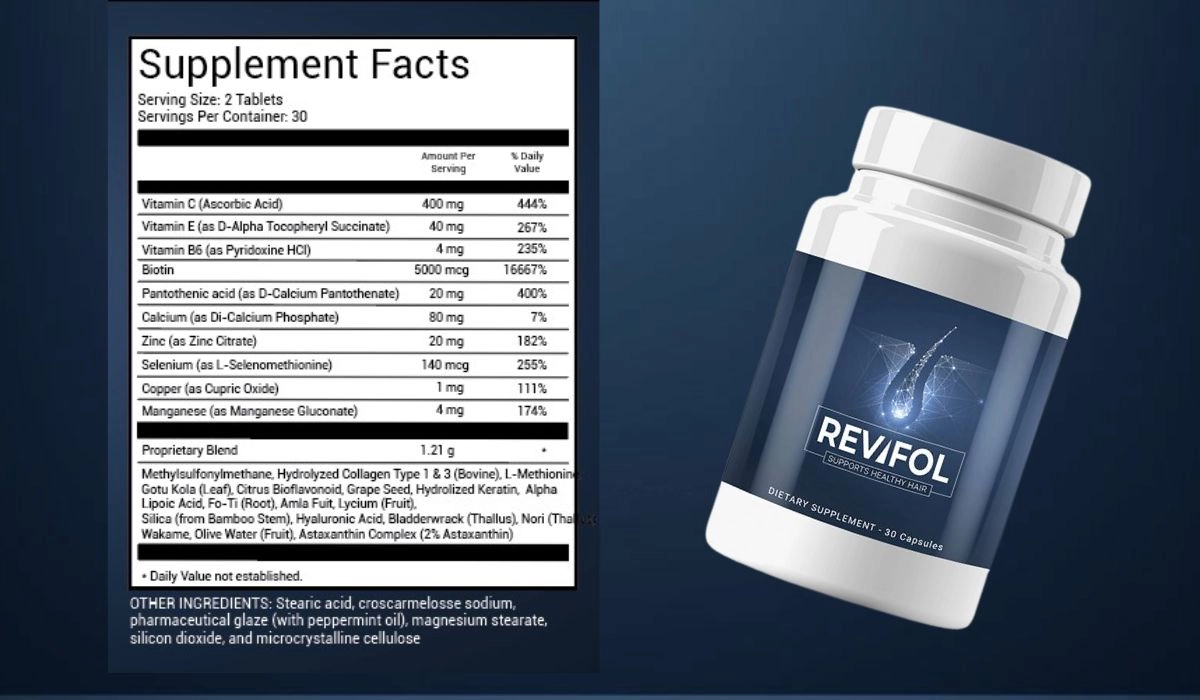 Revifol Supplement Facts