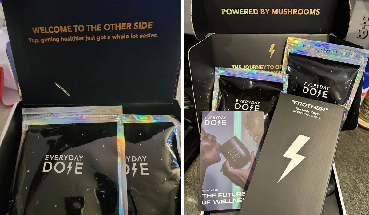 Everyday Dose Mushroom Coffee Package