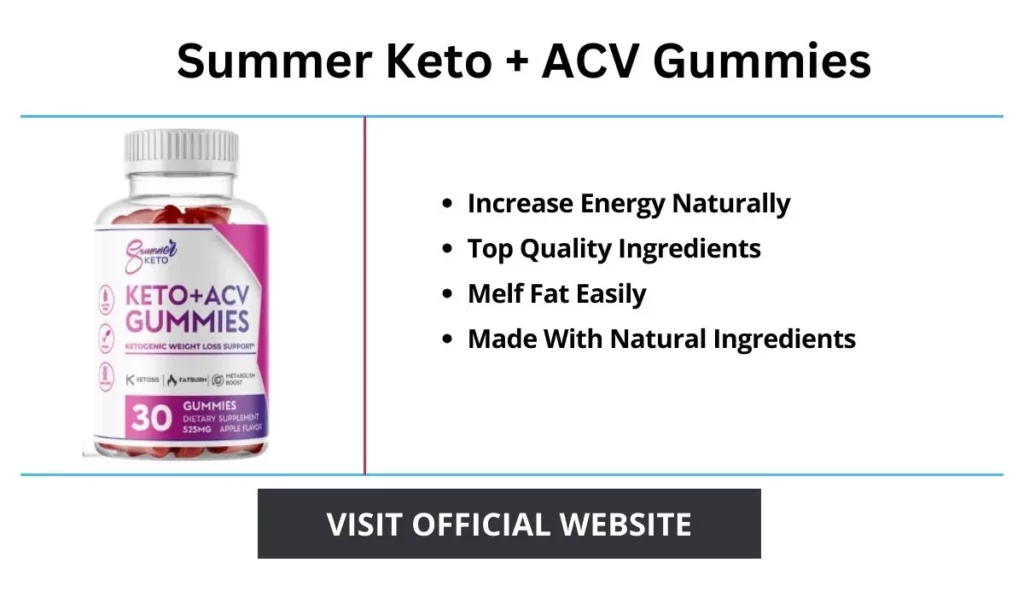 Summer Keto ACV Gummies