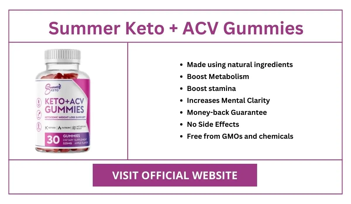 Summer Keto Plus ACV Gummies