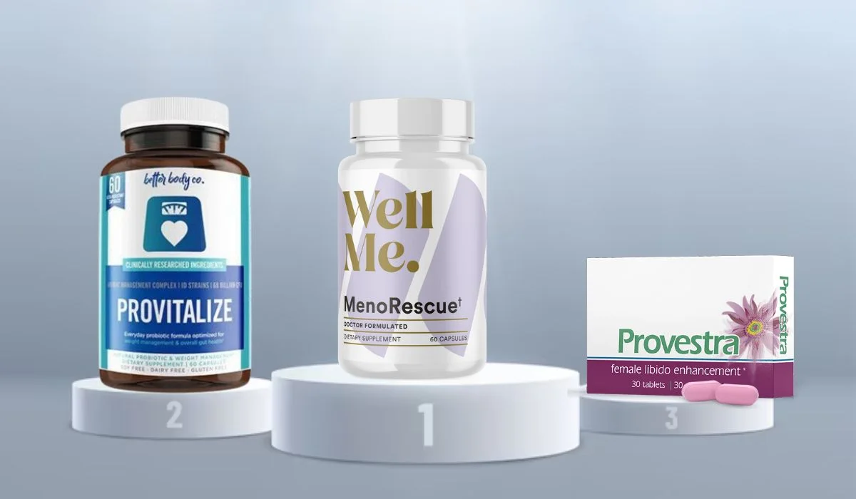 Three Best Menopause Supplements